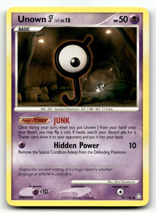 Unown (J) 76/146 Normal Uncommon Legends Awakened LP