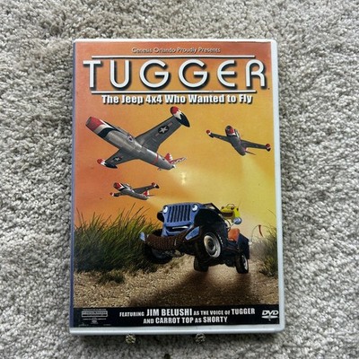 TUGGER The Jeep 4x4 Who Wanted to Fly DVD 2005 Jim Belushi Carrot Top