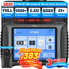 2025 XTOOL IP900BT Car Diagnostic Tool Bidirectional OBD2 Scanner Key Programmer