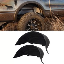 Rear Wheel Well Liners Black Inner Fender Liners Guards For 2015-2020 Ford F150 Rear Wheel Well Liners Black Inner Fender Liners Guards For 2015-2020 Ford F150