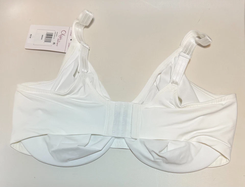Новый с Ярлыками Olga Cloud 9 полная фигурка 2-слойный UW минимайзер бюстгальтер GI8961A белый 38DDD - Изображение 2 из 2
