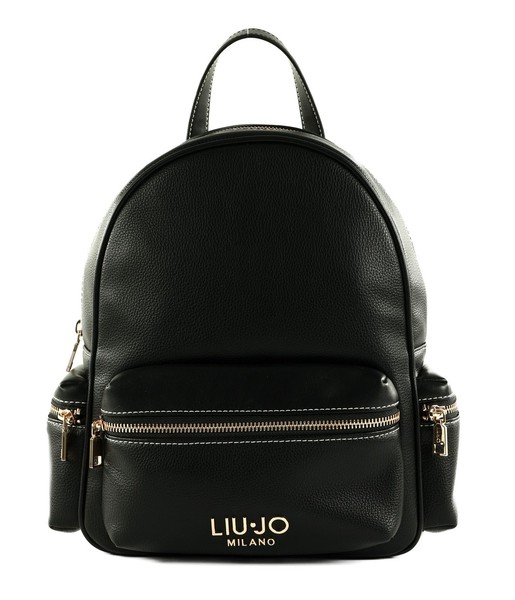 Liu Jo Ecs Backpack M Rucksack Freizeitrucksack Rucksack Nero Schwarz Neu-image
