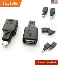 Versatile USB 2.0 OTG Adapter for Smartphones Tablets - Convenient 2 Pack