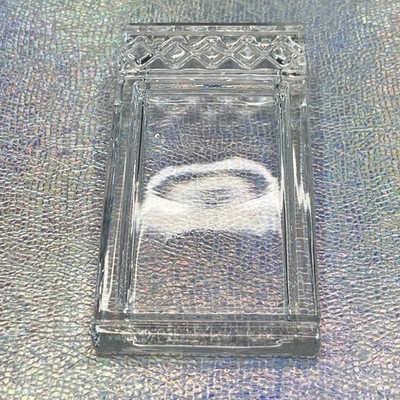 Glass Business Card Holder Executive Decorative