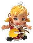 Vintage 1960's HONG KONG Blow Mold Plastic Girl ~ LITTLE MISS MUFFET ~ Ornament — photo 5