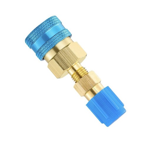 Low Side Quick Coupler for R1234YF to R134A Car Air Conditioning Hose Filling - Picture 4 of 7