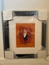 SHAG “L for Liquor” Unopened Signed numbered framed serigraph 145/250 Josh Agle
