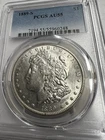 1889 S Morgan Dollar. PCGS AU55