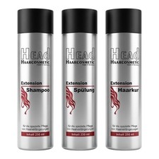 Extensions Haarpflege Shampoo Haarkur Sp&uuml;lung Echthaar Haarverl&auml;ngerung Per&uuml;cken