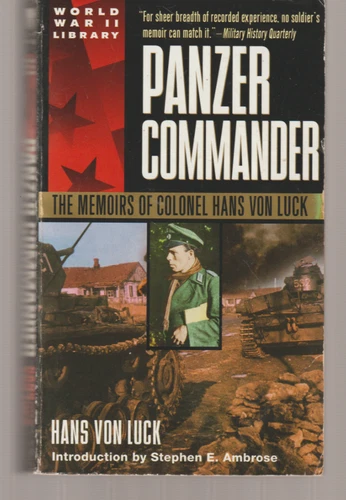 Panzer Commander 1991 20th Dell World War II Library Hans Von Luck Memoirs WWII