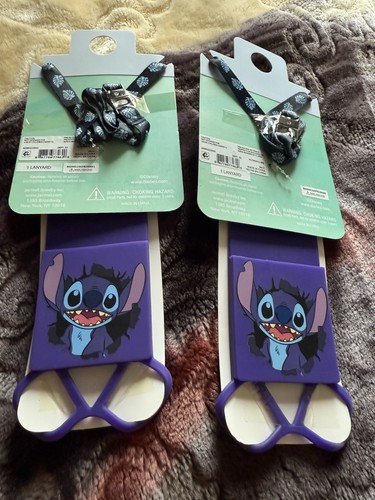 NEW Disney Lilo and Stitch Cell phone Holder Clip Purple Stretch 2 Pieces - 第 3/4 張圖片