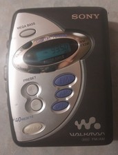 Vintage Sony Walkman Cassette Player AM/FM Radio WM-FX241 Tested Works
