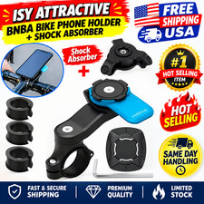 QUAD-LOCK 360 Rotatable Bike Motorcycle Phone Holder Stand Secure Mount Brack