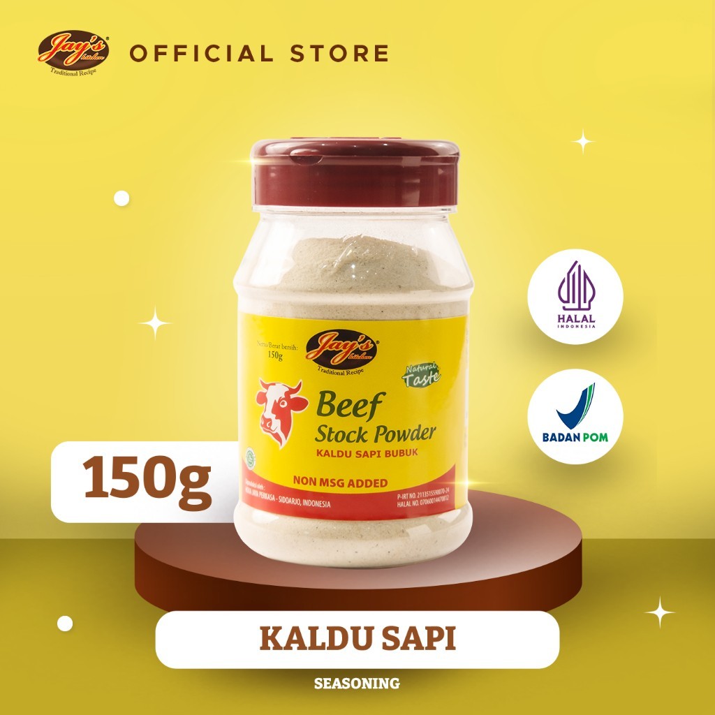 Rinderfondpulver Non MSG Gewürz 150g herzhafter Suppenboden zum Kochen von...