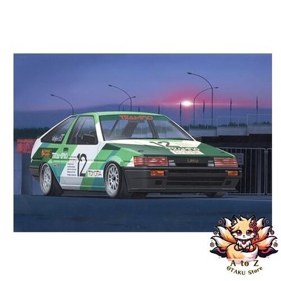 NEU 1/24 Zoll bis Serie Nr. 320 Trampio AE86 Levin Kunststoffmodell