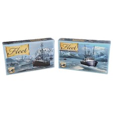 Fleet Card Game + Arctic Bounty Expansion Lot...