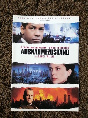 Ausnahmezustand   Presseheft   Denzel Washington / Bruce Willis