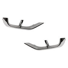 For Volkswagen Atlas Cross Sport 20-25 Bumper Exhaust Pipe Hole Trim Set Rear