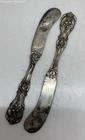 (N) Reed & Barton Francis I Sterling Silver 5.75 Inches Butter Knives 66 Grams
