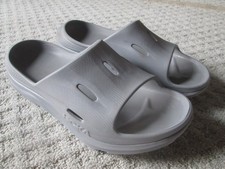 Hoka One One Ora Recovery 3 Slide Men's Sandals Gray Size 10 Cushioned
