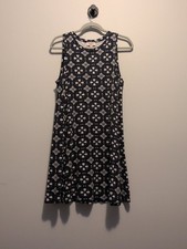 LOFT Outlet Petite Sleeveless Patterned Dress