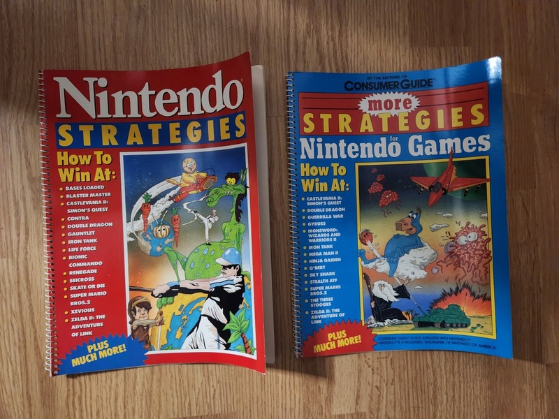 Nintendo Strategies How to Win At.. Guide Books Consumer Guide NES