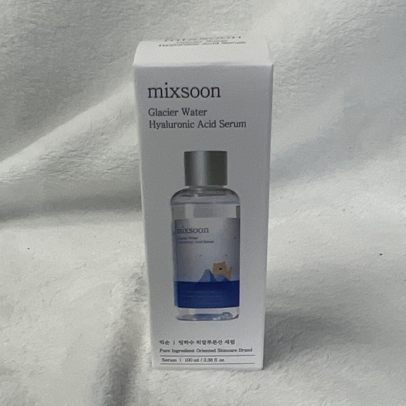 mixsoon Glacier Water Hyaluronic Acid Serum Vegan Moisturizer 100 ml / 3.38 oz