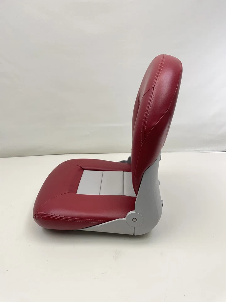 ASIENTO BARCO MARINO TEMPRESS 54911 ESTILO NAVISTYLE RESPALDO ALTO ROJO/GRIS Foto 3 de 4