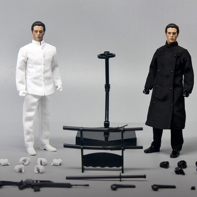 BROTOYS Equilibrium Bale 6in Action Figure Doll Model LR002C Black and White