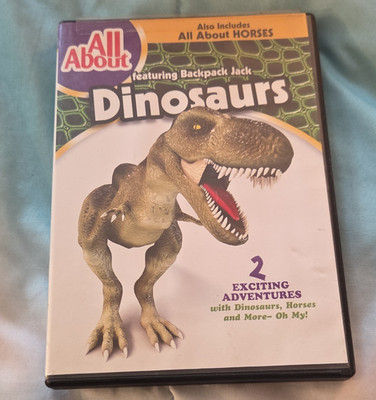 GT Media All About Dinosaurs DVD Backpack Jack Includes All About Horses 2008