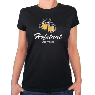 Damen T-Shirt Hofstaat 2029/30 Bierkrug Schützenfest Geschenkidee Hofstaat 2029/ - Bild 1 von 4