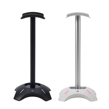 RGB Gaming Headphones Stand Headset Hanger Holder Desktop Display With 2 USB