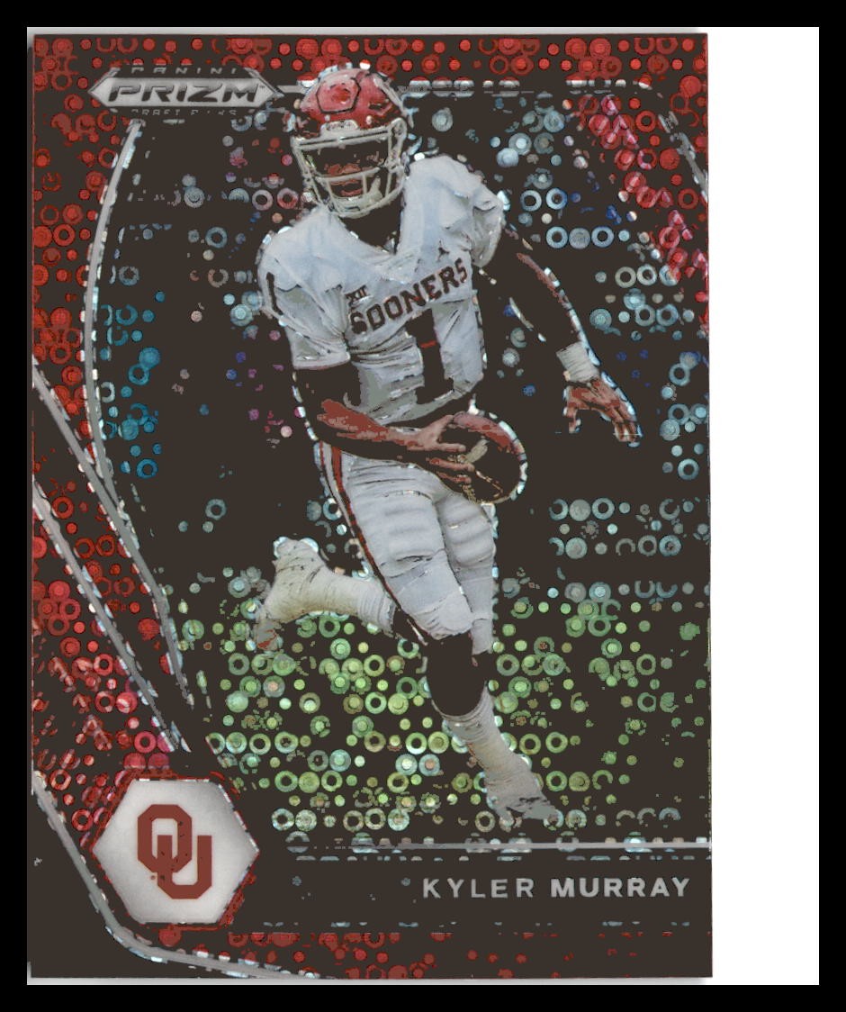 2021 Panini Prizm Draft Picks Collegiate #11 Kyler Murray Red Circles