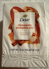 LIMITED EDITION - Dove Cinnamon Pumpkin Pie Soap 4Bars