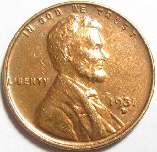 1931-D Lincoln Wheat Cent - Uncirculated - #10847-66