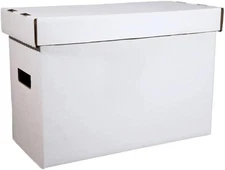 1-Pack Short Comic Book Storage Box Comic Box Woodhaven Trading Firm