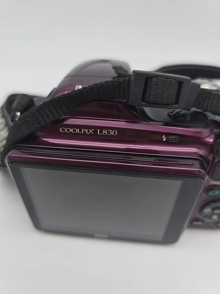 Nikon COOLPIX L830 16MP 34x Zoom 16 Digital Camera 1080p Full HD Parts Repair    - Image 4 of 4