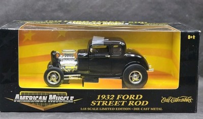 Ertl American Muscle 1932 Ford Deuce Coupe Hot Rod 1:18 Scale