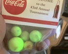 Coca-Cola "43rd Annual Tournament" Fantasy Pack with Vintage Uranium Marbles