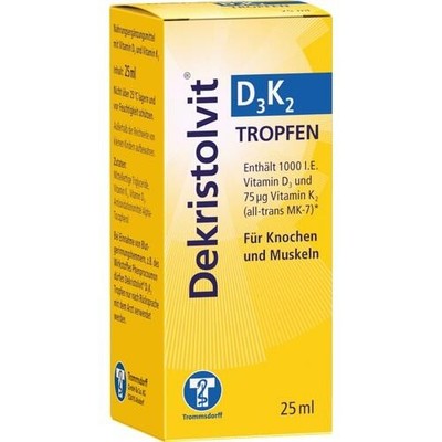 DEKRISTOLVIT D3K2 Tropfen 25 ml PZN 12902179