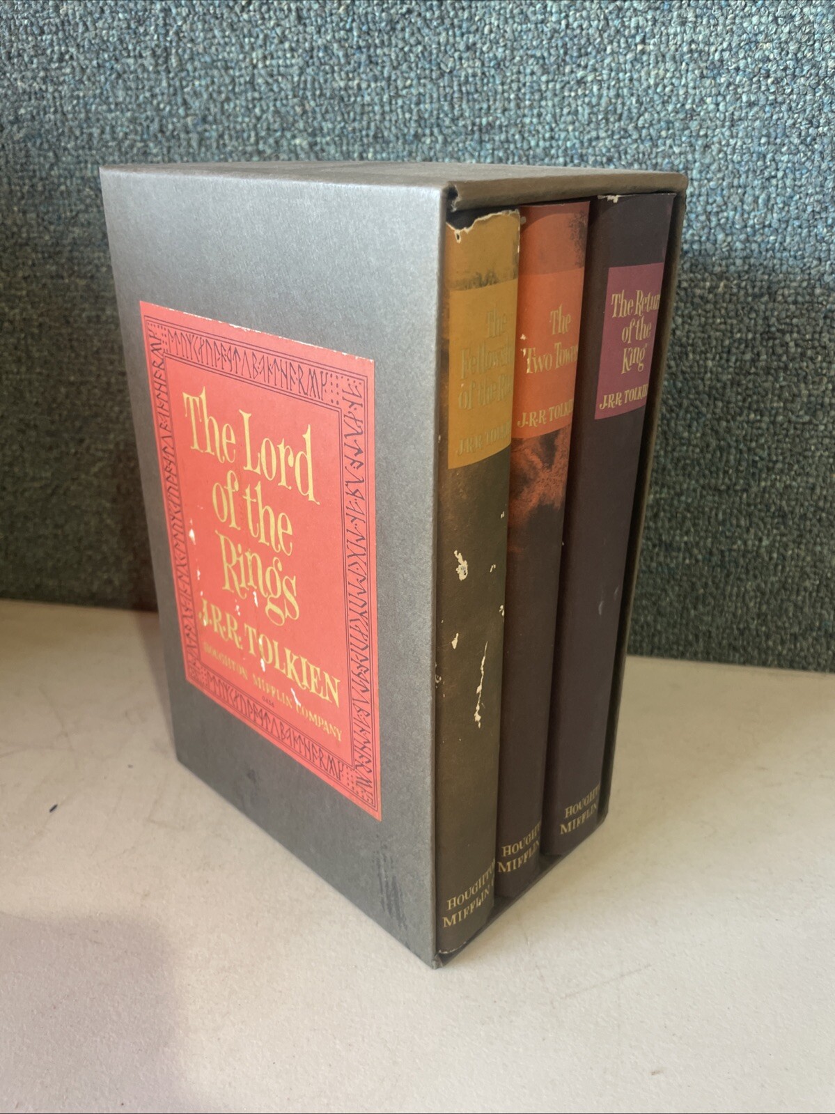 Lord Of The Rings Trilogy - J.R.R. Tolkien - 1965 Box Set -Second Edition w/Maps