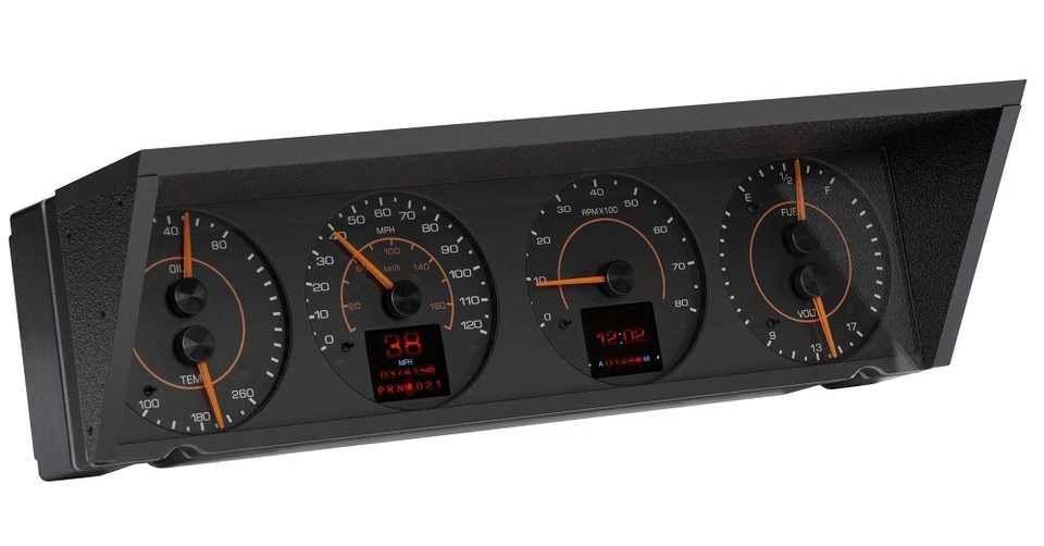 Sistema de calibre analógico Dakota Digital 1977-90 Chevy Caprice Impala RTX-77C-CAP-X Foto 3 de 4