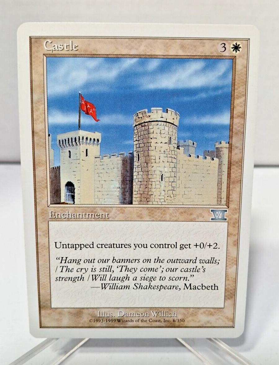 Castle Fourth 4th Edition MTG NM