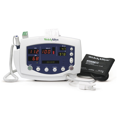Welch Allyn 300 Series Monitor - 53NTP - NIBP, Nellcor SpO2