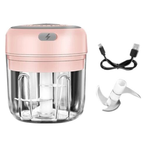 Mini Electric Garlic Masher - Durable Vegetable Crusher Chopper USB Charging - Picture 13 of 18