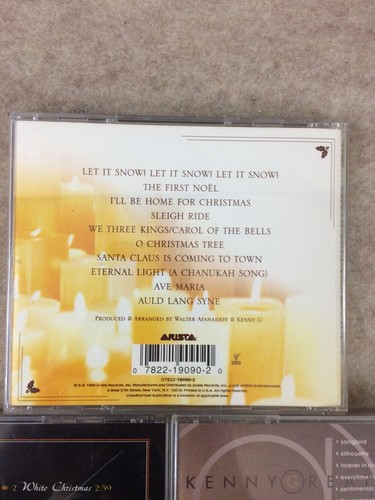Kenny G Cd Lot Of 3 Christmas Greatest Hits Faith Miracles Holiday Album - Imagen 3 de 10