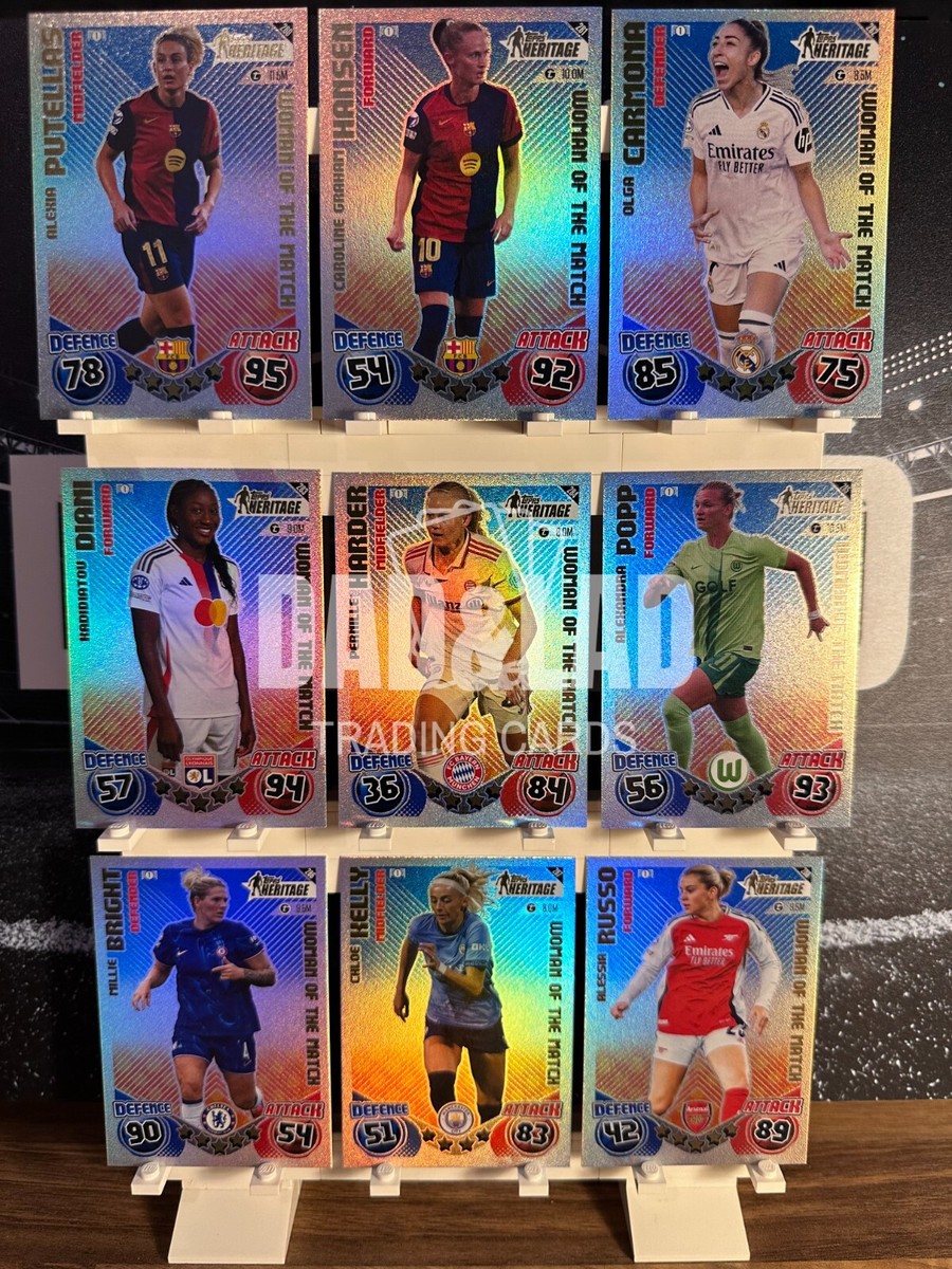 match attax rare cards 24 25 5 Rarest Match Attax Extra Chase Cards 2024/25