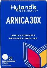 Hyland's Naturals Arnica Montana 30x Tablets, Natural Relief of Bruises, Swel...