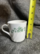 Corning Ware Callaway Ivy Swirl Coffee Tea Mug Cup Vintage Made in the USA