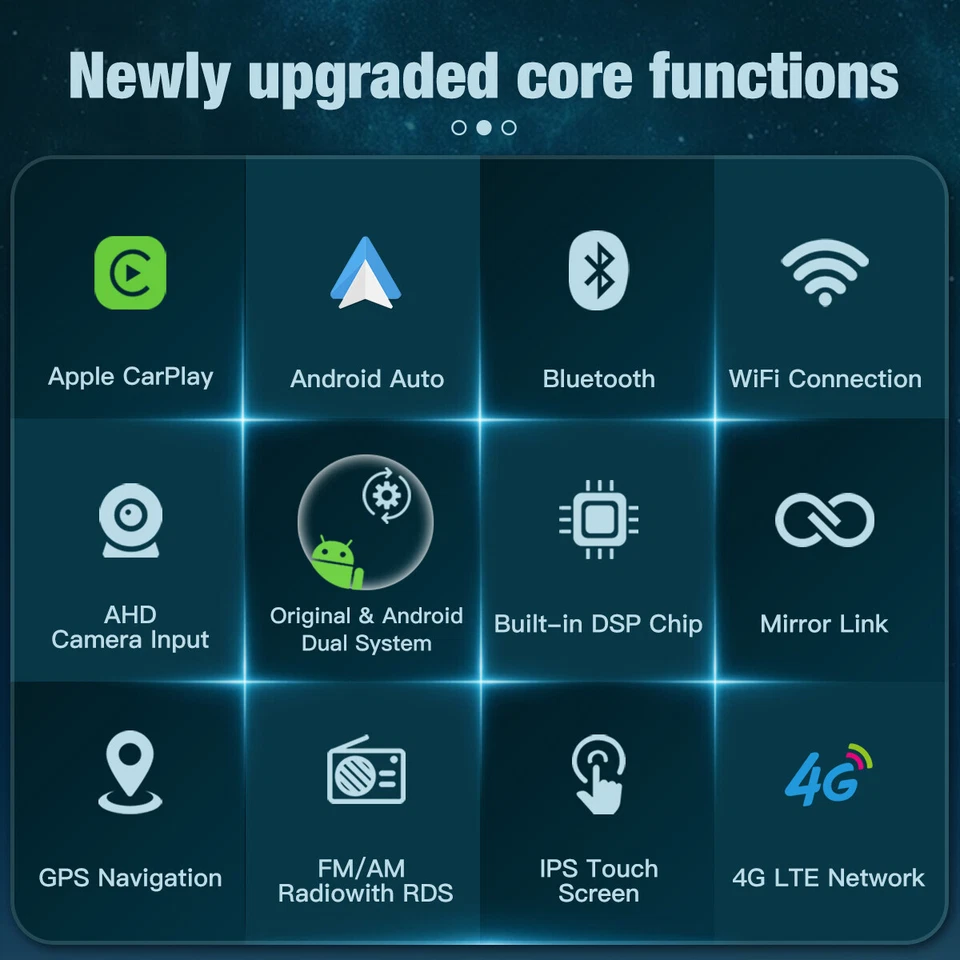 Drahtlos Multimedia Carplay Auto GPS 8.8 Zoll Linux BMW 3er/5er E60 E90 CCC DE - Bild 3 von 4